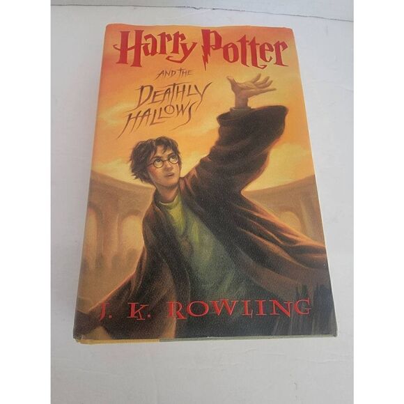 Scholastic Harry Potter And The Deathly Hallows First Edition Hardcover Book - Picture 1 of 7